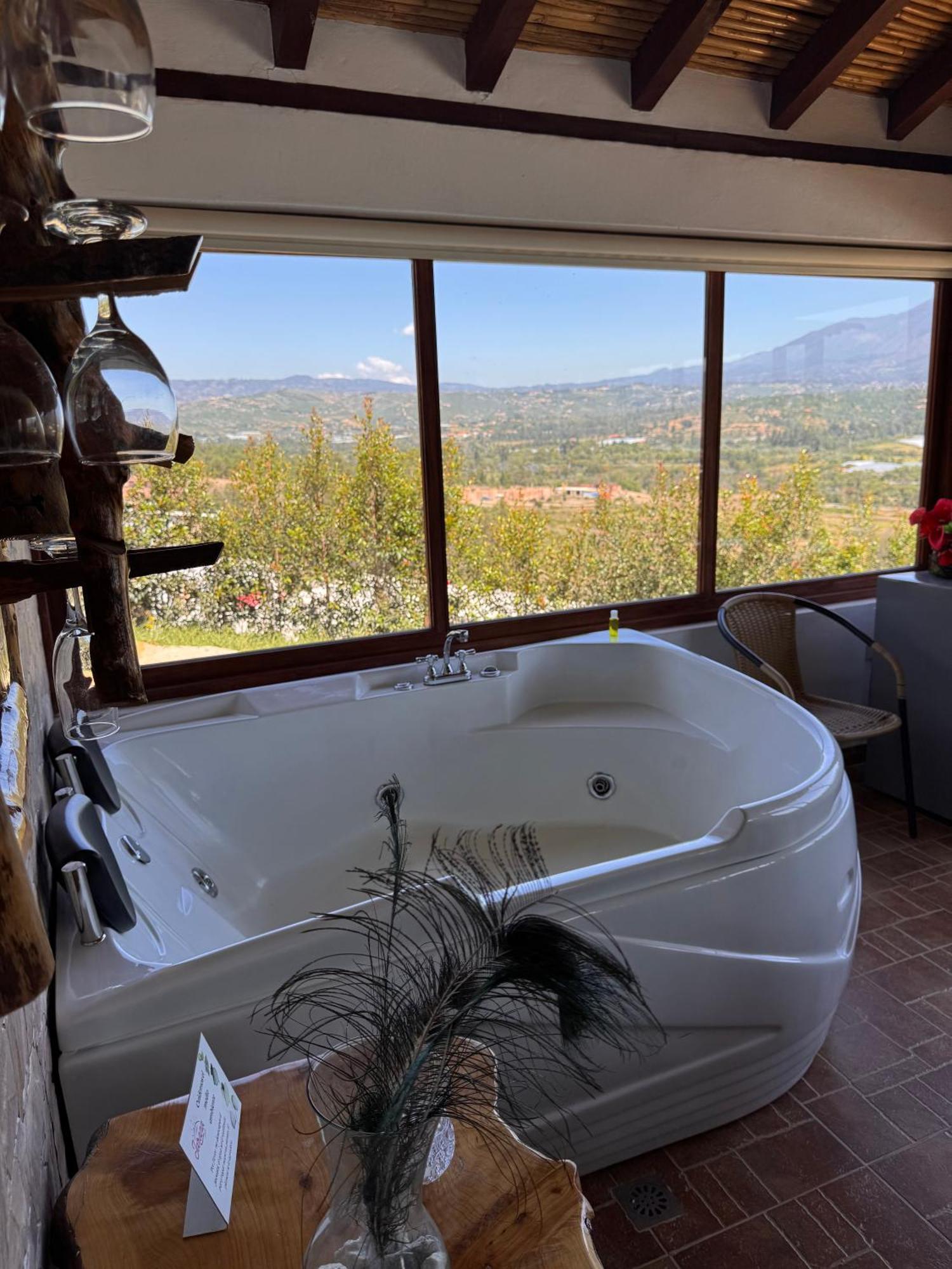 Glamping Con Jacuzzi Mirador Jarana บียาเดเลย์บา ภายนอก รูปภาพ